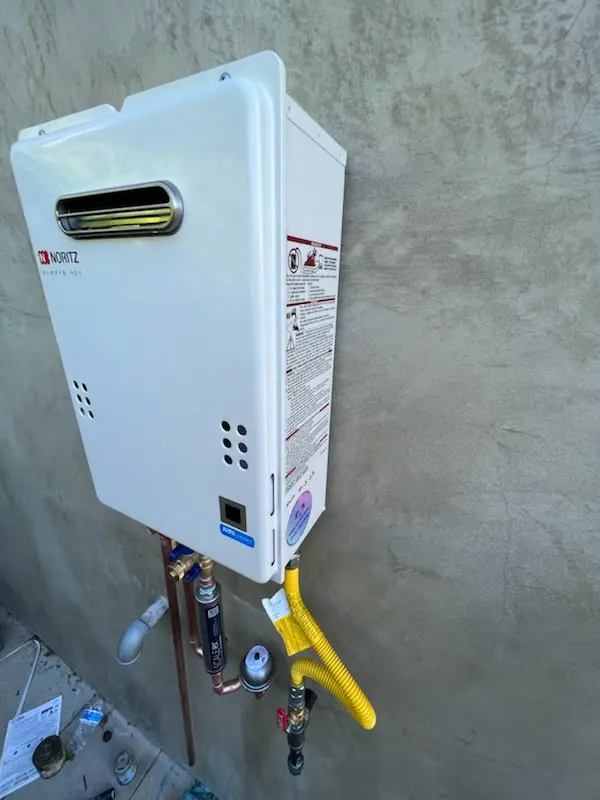 Tankless water heater installation for Abernathys Mill homes